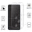 LAJABONI 2Pcs For Samsung Galaxy S25 HD Clear Screen Protector Anti-Explosion 2.5D Arc Edge Not Complete Covering Tempered Glass Screen Film - Transparent - 2