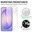 LAJABONI 2Pcs For Samsung Galaxy S25 HD Clear Screen Protector Anti-Explosion 2.5D Arc Edge Not Complete Covering Tempered Glass Screen Film - Transparent - 4