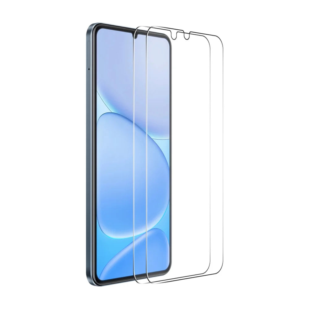 HAT PRINCE for Realme Note 80 4G ENKAY  2Pcs Screen Protector 9H Clear Full Glue High Aluminum-Silicon Glass Film (NOT Complete Covering) - Transparent - 1