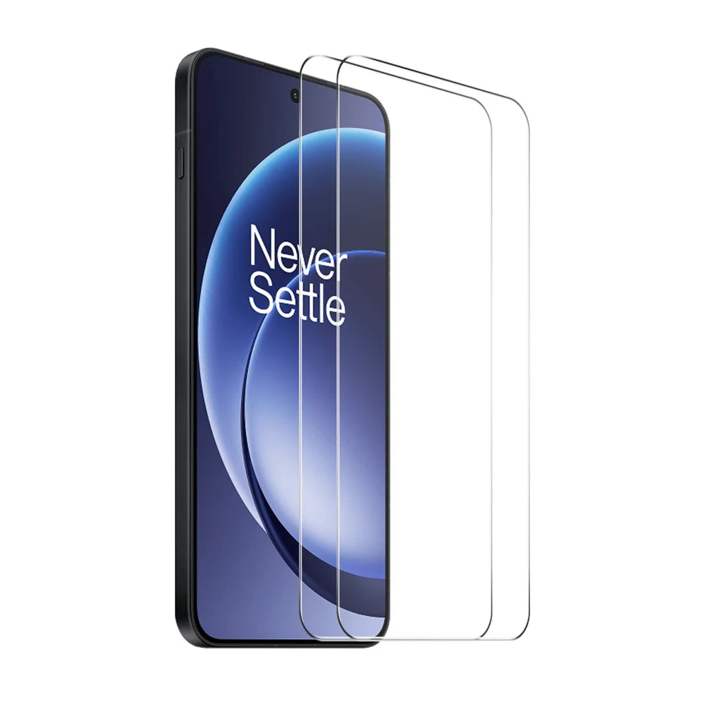 HAT PRINCE for OnePlus Nord CE6 Lite 5G / OnePlus Nord ENKAY  2Pcs Screen Protector 9H Clear Full Glue High Aluminum-Silicon Glass Film (NOT Complete Covering) - Transparent - 1