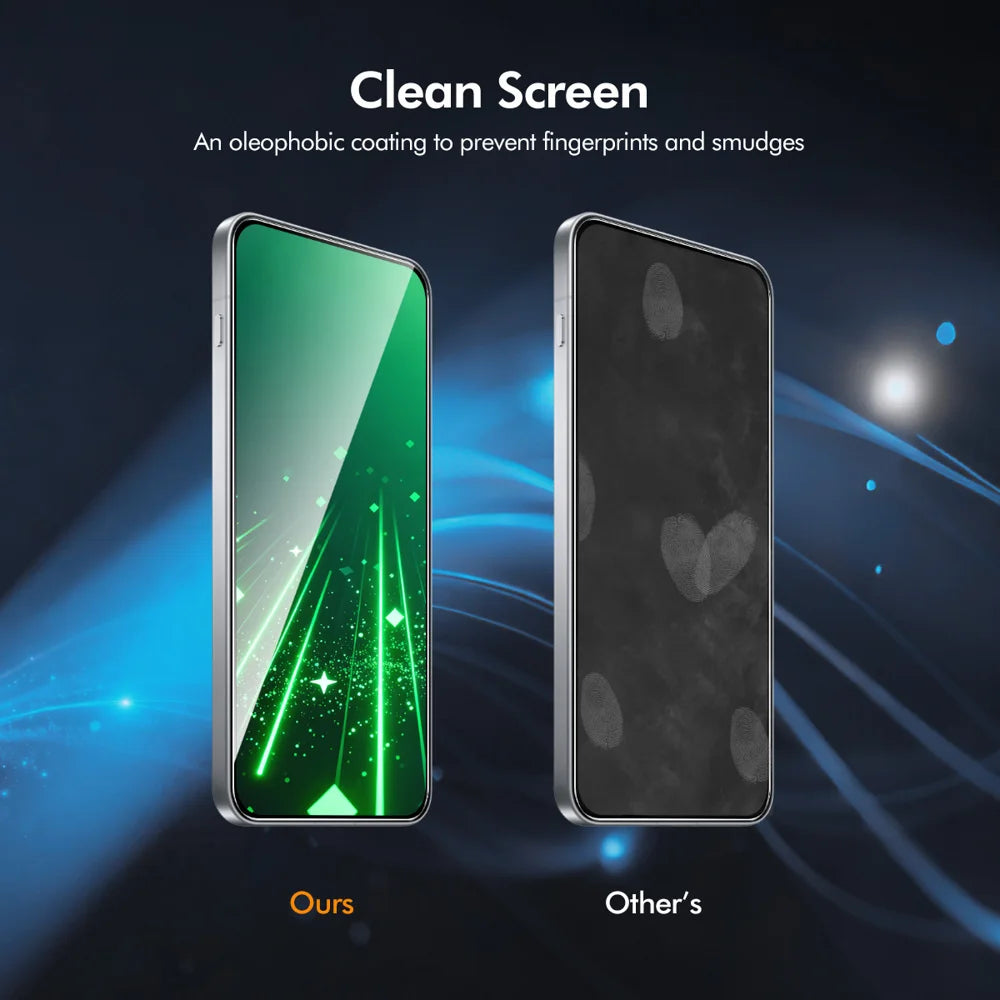 HAT PRINCE for Huawei nova 15 Max ENKAY  2Pcs Screen Protector 9H Silk Printing 0.26mm Full Glue Full Coverage Tempered Glass Film - Transparent - 3