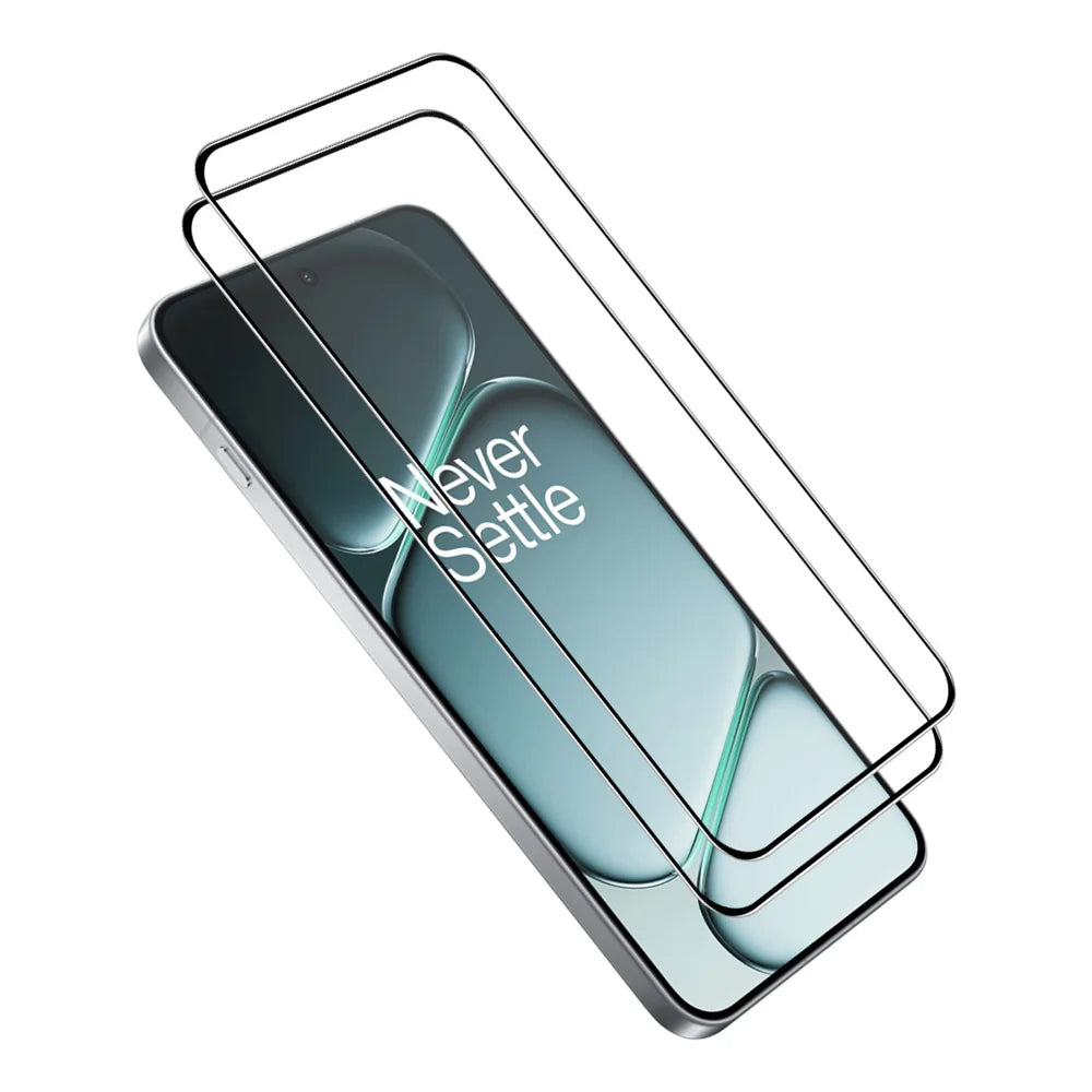 HAT PRINCE for OnePlus Nord CE6 5G / Nord 6 5G / Turbo 6V 5G / Turbo 6 5G  ENKAY  2Pcs Screen Protector 9H Silk Printing 0.26mm Full Glue Full Coverage Tempered Glass Film - Transparent - 1