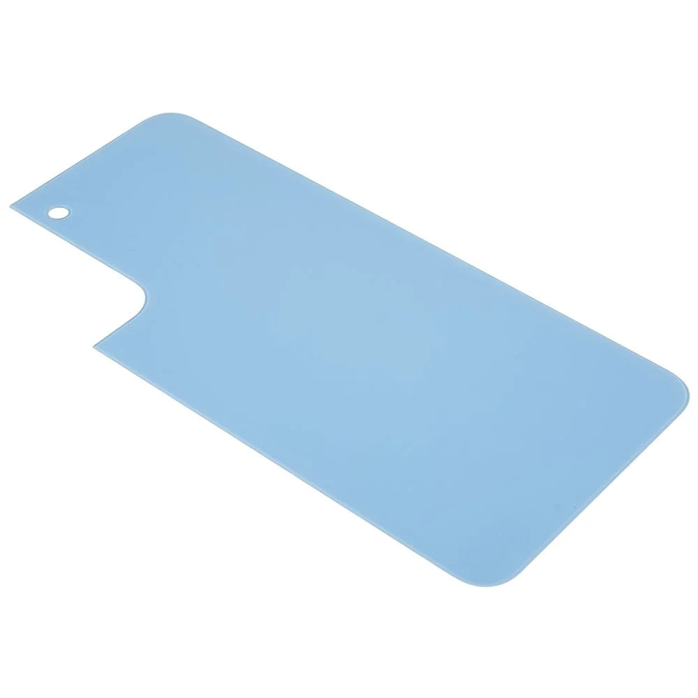 For Samsung Galaxy S22+ 5G S906 Battery Housing Cover with Adhesive Sticker Phone Replacement Parts - Baby Blue - 4