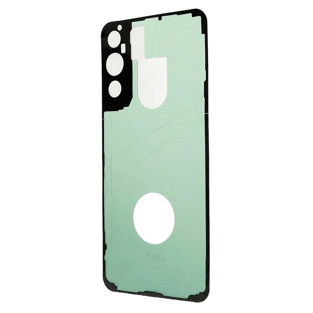 For Samsung Galaxy S22+ 5G S906 Battery Housing Cover with Adhesive Sticker Phone Replacement Parts - Baby Blue - 6