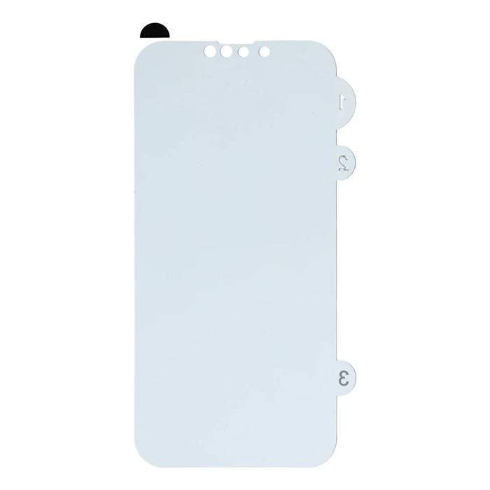 Anti-Spy Screen Protector For iPhone 17e / 16e / 14 , TPU Matte Screen Protective Hydrogel Film - Black - 3