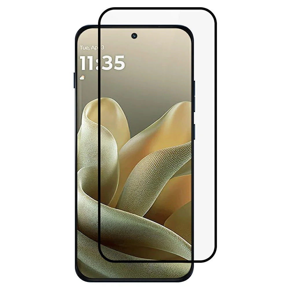 For Motorola Edge 70 Pro+ 5G / Edge 70 Pro 5G Full Screen Protector 3D Curved Tempered Glass Film Side Glue - Transparent - 1