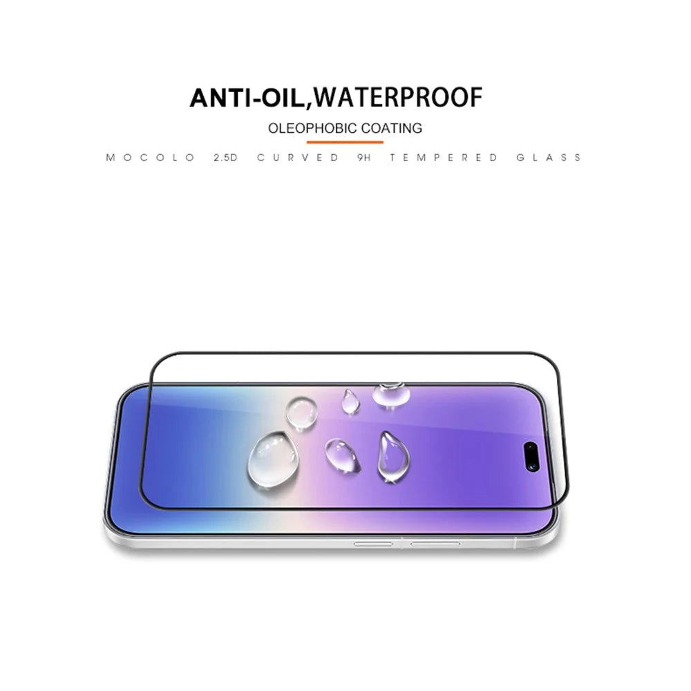 MOCOLO For Huawei Pura 90 Full Screen Protector Anti-Shatter Silk Printing Full Glue Tempered Glass Film - Black - 5