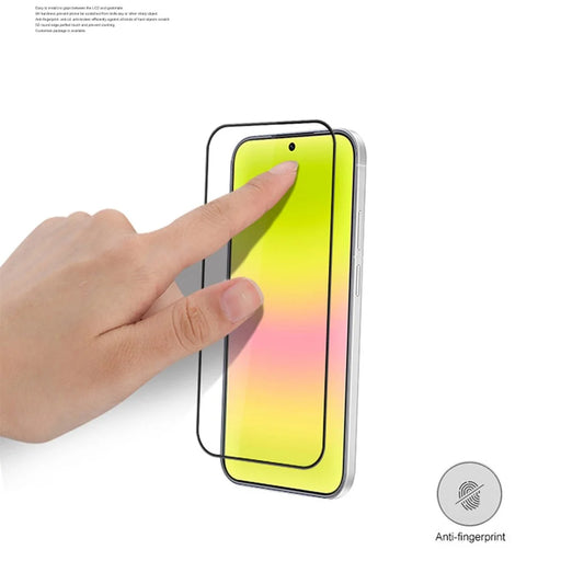 MOCOLO For Huawei Pura 90 Pro Full Screen Protector Anti-Shatter Silk Printing Full Glue Tempered Glass Film - Black - 2