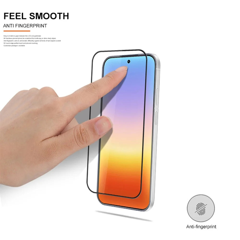 MOCOLO For Huawei Pura 90 Pro Max Full Screen Protector Anti-Shatter Silk Printing Full Glue Tempered Glass Film - Black - 2