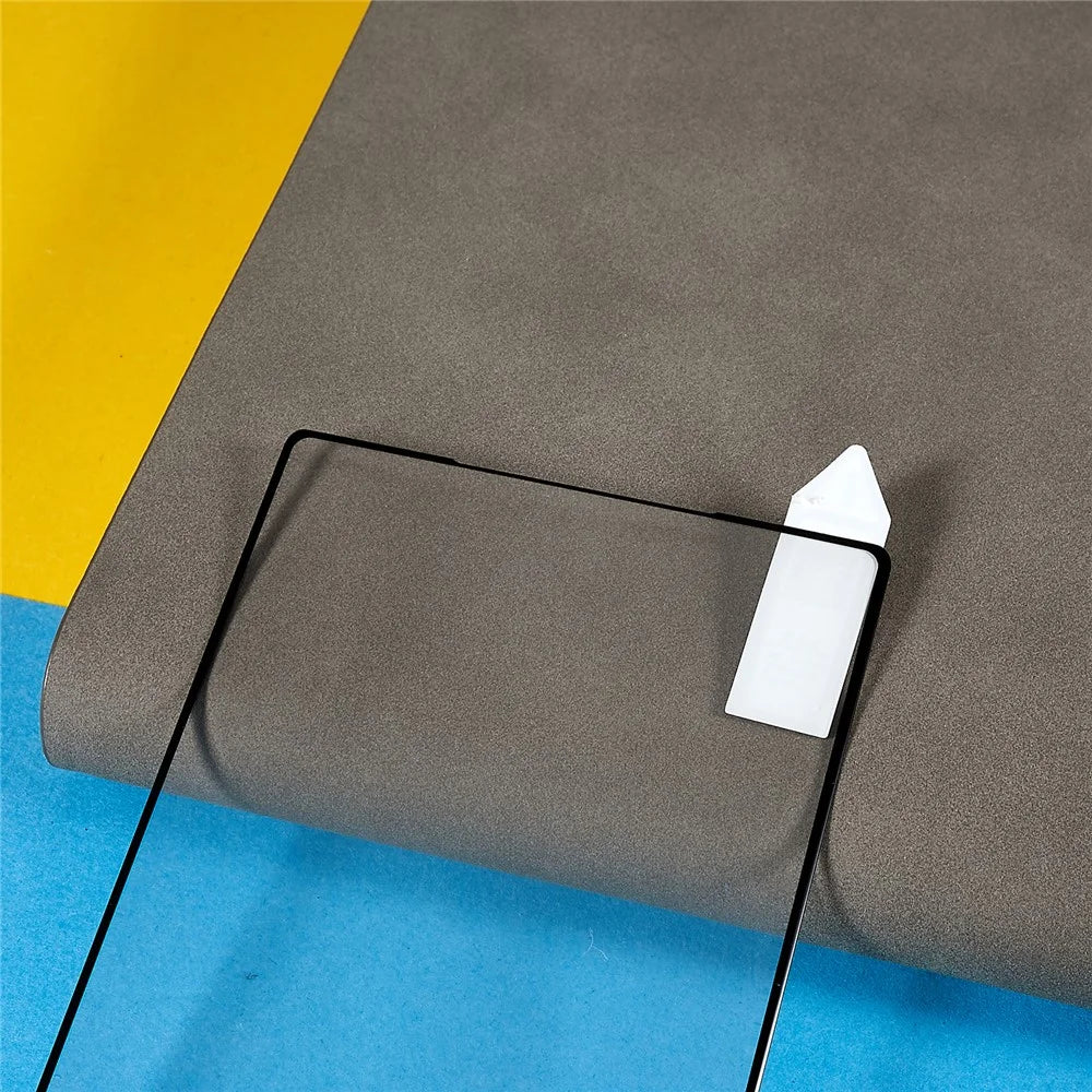 RURIHAI For Samsung Galaxy S23 Ultra AGC Glass Screen Protector HD 3D Curved Full Covering Full Glue Anti-scratch Film Support Fingerprint Unlock - 4