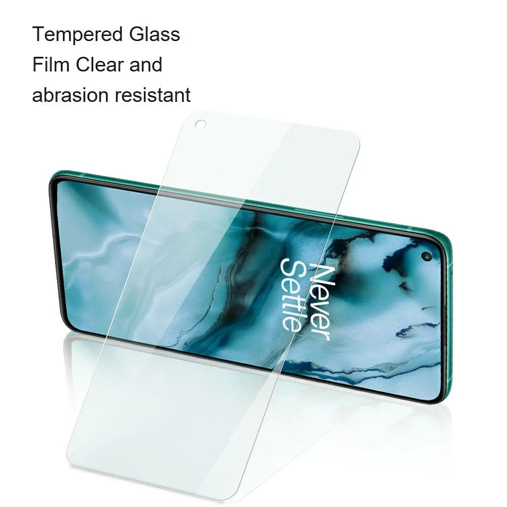 AMORUS For OnePlus Nord CE6 Lite 5G High Aluminum-silicon Glass Film Anti-Scratch 2.5D Arc Edge Screen Protector, NOT Complete Covering - Transparent - 5