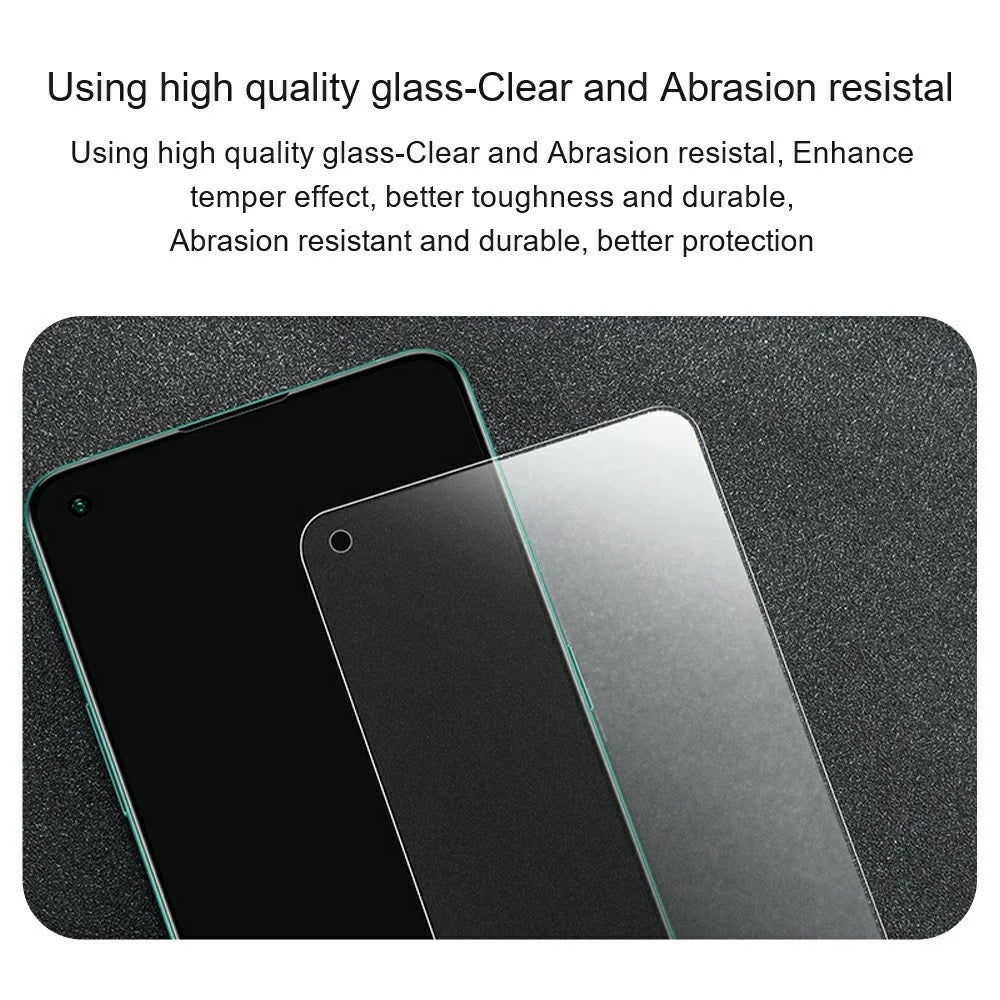 AMORUS For OnePlus Nord CE6 Lite 5G High Aluminum-silicon Glass Film Anti-Scratch 2.5D Arc Edge Screen Protector, NOT Complete Covering - Transparent - 7