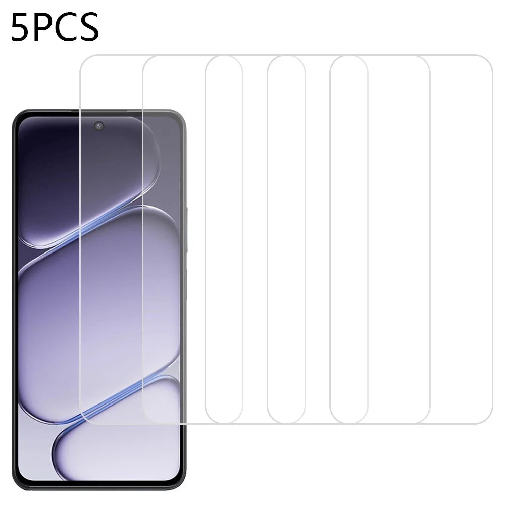 5Pcs For OnePlus Nord CE6 Lite 5G Front Screen Protector 0.3mm 2.5D Tempered Glass Film, Not Full Covering - Transparent - 1