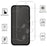 LAJABONI 2Pcs For Google Pixel 9a HD Clear Screen Protector Anti-Explosion 2.5D Arc Edge Not Complete Covering Tempered Glass Screen Film - Transparent - 2