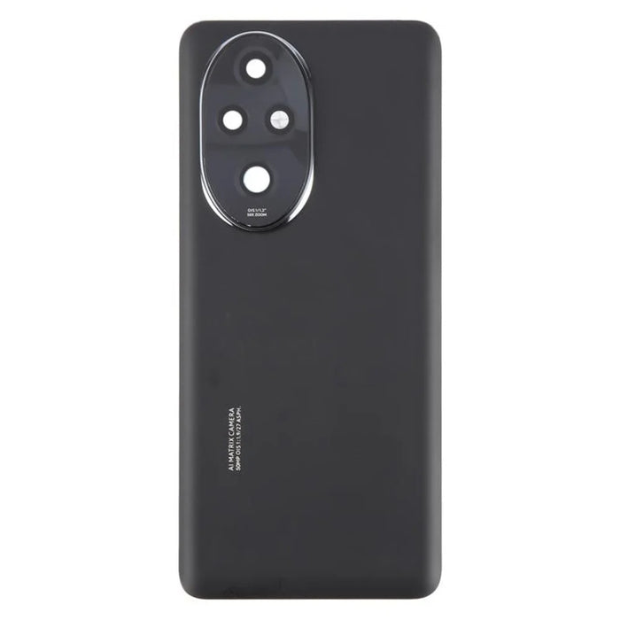 For Honor 200 Pro 5G OEM Battery Housing with Camera Lens Cover - Black - 2