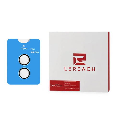 LEREACH for Honor 600 5G Tempered Glass Camera Lens Protector Ultra-thin Full Cover Invisible Lens Film - Transparent - 1