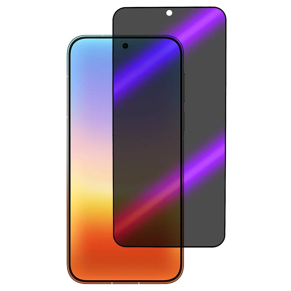 For Huawei Pura 90 Pro Max Full Cover Privacy Screen Protector 180 Degree Anti Spy Silk Printing Anti-blue-ray Tempered Glass Film - 1
