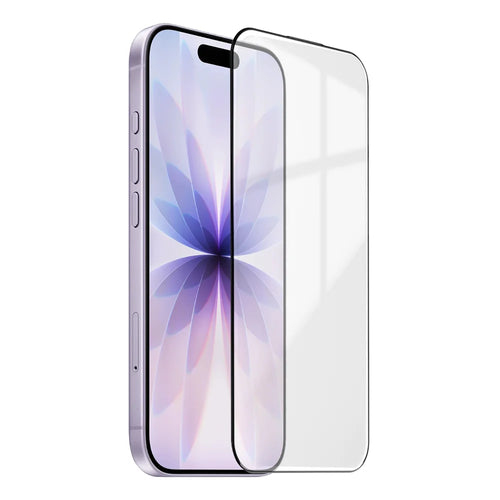For iPhone 17 Corning Gorilla Glass Full Screen Protector 9H Hardness Anti-Fingerprint Silk Printing Film - Transparent - 1