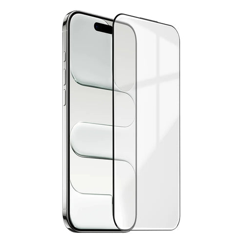 For iPhone Air Corning Gorilla Glass Full Screen Protector 9H Hardness Anti-Fingerprint Silk Printing Film - Transparent - 1