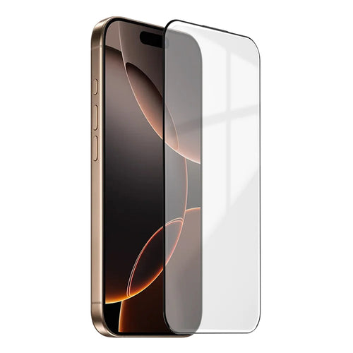 For iPhone 16 Pro Max Corning Gorilla Glass Full Screen Protector 9H Hardness Anti-Fingerprint Silk Printing Film - Transparent - 1