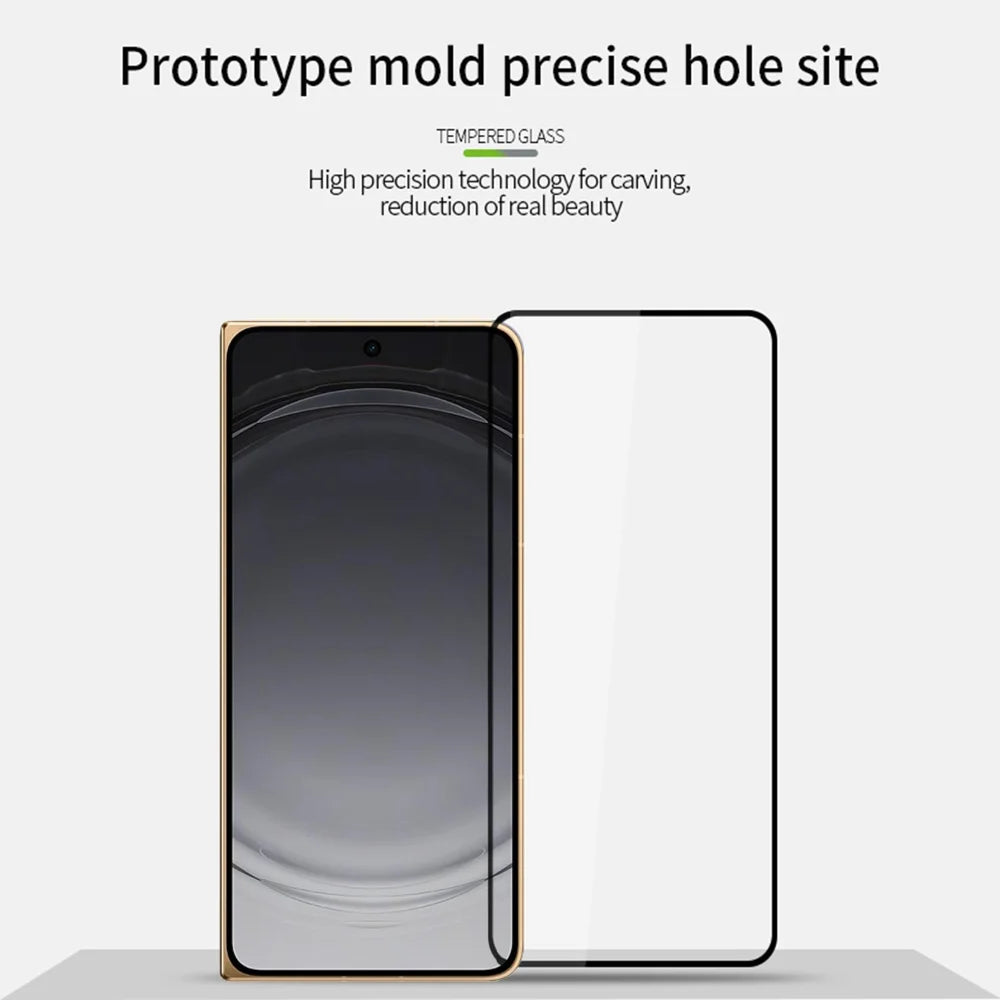 PINWUYO for Oppo Find N6 5G Tempered Glass Film  JK Series-2 9H Full Glue Full Screen Protector - Black - 3