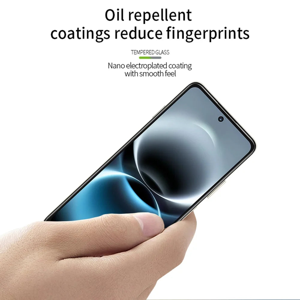 PINWUYO for Huawei Enjoy 90 Plus / Huawei Enjoy 90 Tempered Glass Film  JK Series-2 9H Full Glue Full Screen Protector - Black - 4