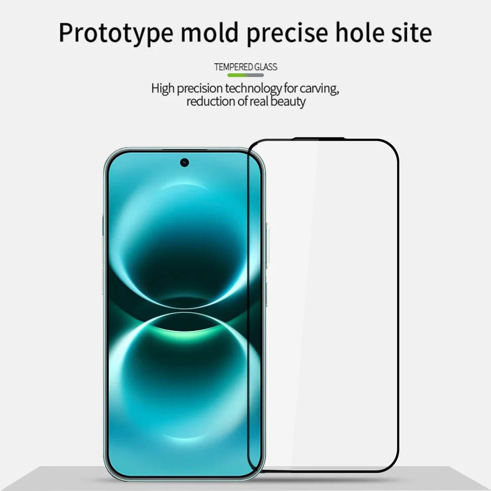 PINWUYO for Huawei Enjoy 90 Pro Max Tempered Glass Film  JK Series-2 9H Full Glue Full Screen Protector - Black - 2