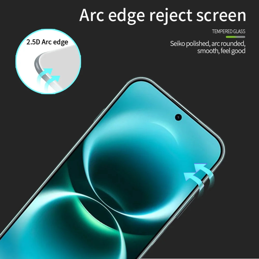 PINWUYO for Huawei Enjoy 90 Pro Max Tempered Glass Film  JK Series-2 9H Full Glue Full Screen Protector - Black - 3
