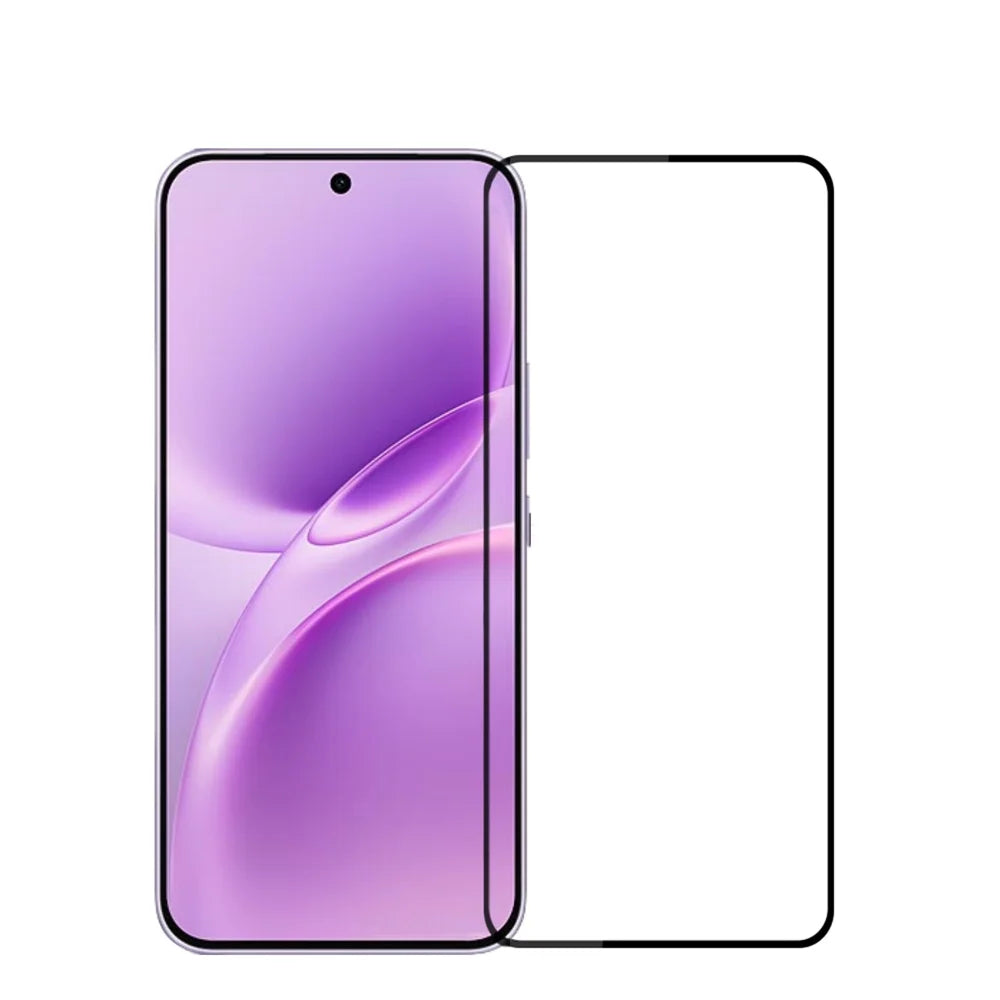 PINWUYO for vivo V70 FE 5G Tempered Glass Film  JK Series-2 9H Full Glue Full Screen Protector - Black - 1