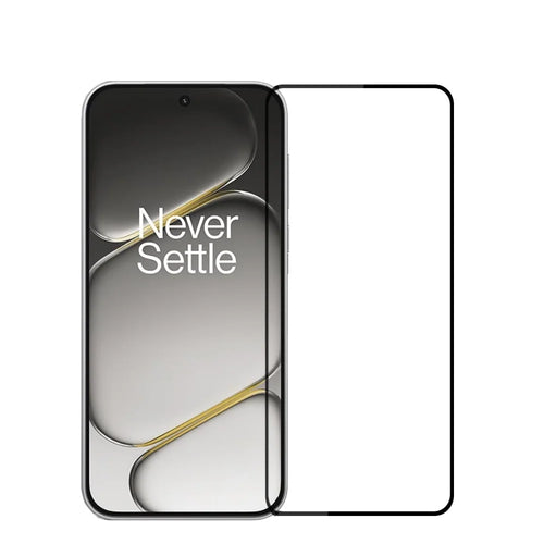 MOFI Screen Protector for OnePlus Nord CE6 5G / Nord 6 5G / Turbo 6V 5G / Turbo 6 5G 9H Full Glue Full Coverage High Aluminum-Silicon Glass Film - Black - 1