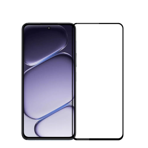 MOFI for OnePlus Nord CE6 Lite 5G Screen Protector 9H Full Glue Full Coverage High Aluminum-Silicon Glass Film - Black - 1