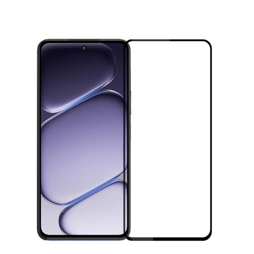 MOFI for OnePlus Nord CE6 Lite 5G Screen Protector 9H Full Glue Full Coverage High Aluminum-Silicon Glass Film - Black - 1