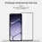 MOFI for OnePlus Nord CE6 Lite 5G Screen Protector 9H Full Glue Full Coverage High Aluminum-Silicon Glass Film - Black - 3