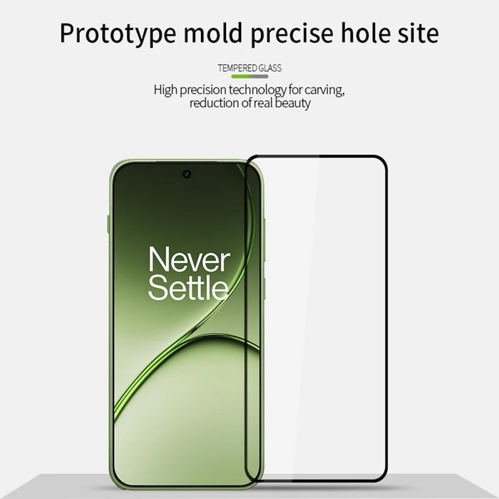 MOFI for OnePlus 15T 5G Screen Protector 9H Full Glue Full Coverage High Aluminum-Silicon Glass Film - Black - 3