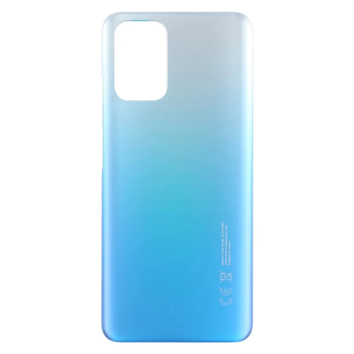 For Xiaomi Redmi Note 10S 4G M2101K7BG OEM Battery Door Cover Replacement Part - Blue - 2