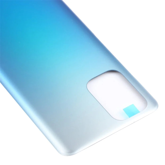 For Xiaomi Redmi Note 10S 4G M2101K7BG OEM Battery Door Cover Replacement Part - Blue - 4