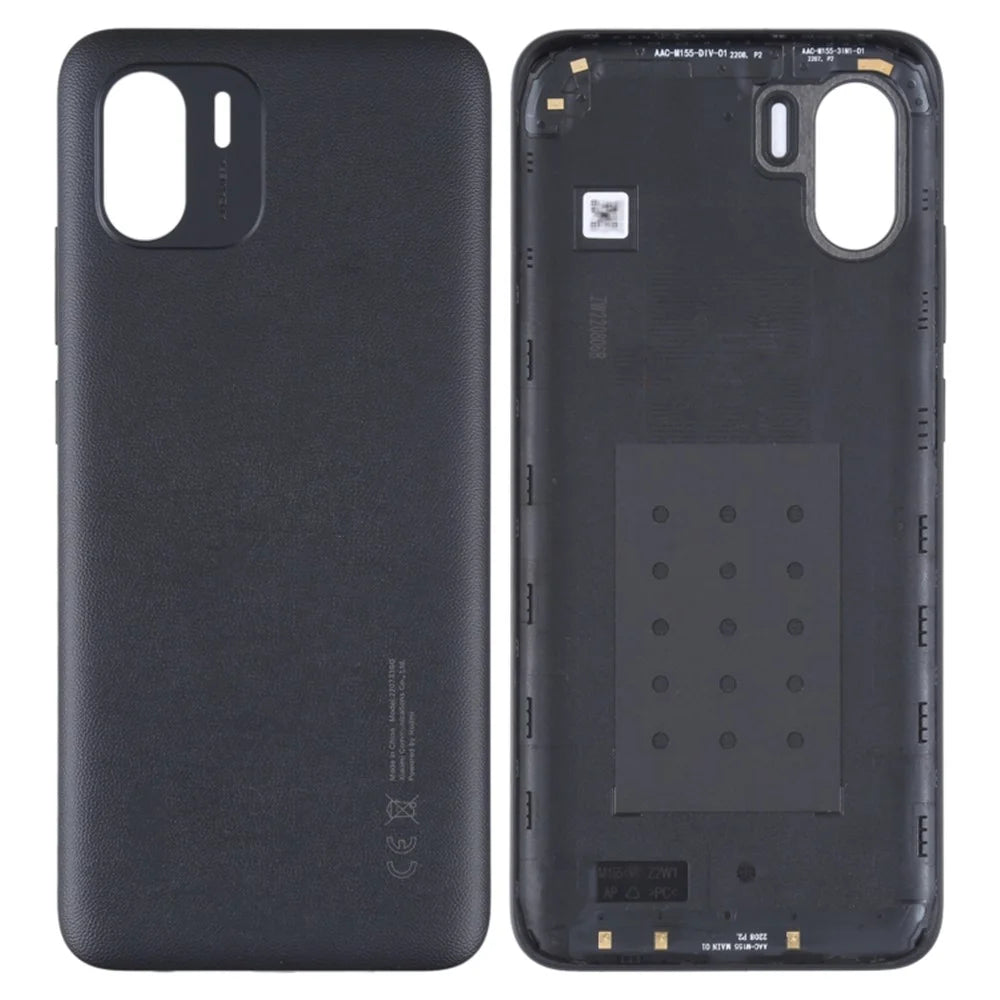 For Xiaomi Redmi A1 4G OEM Battery Door Cover Replacement Part - Black - 1
