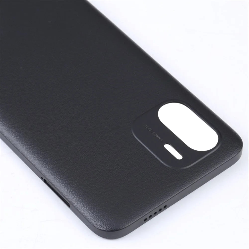 For Xiaomi Redmi A1 4G OEM Battery Door Cover Replacement Part - Black - 4