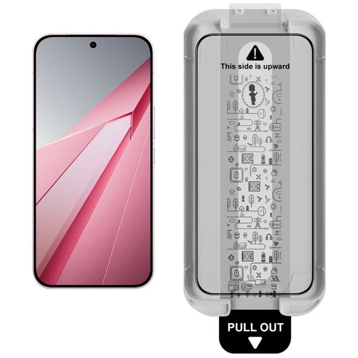 IMAK 3Pcs Tempered Glass For Oppo K15 Pro+ 5G Full Screen Protector Full Glue Film with Dust-free Installation Tool (Fingerprint Unlock) - Black - 2