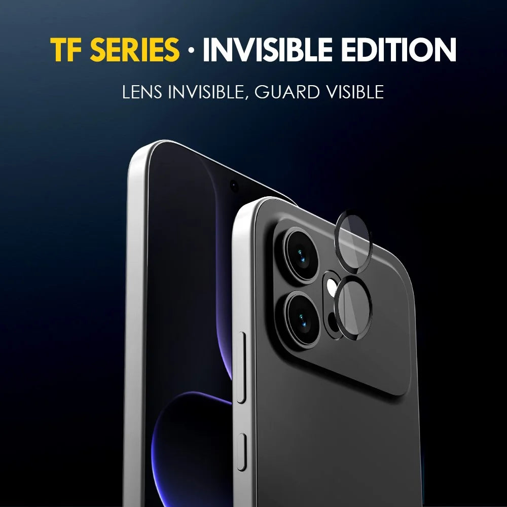LEREACH 2Pcs for Honor 600 Pro 5G Tempered Glass Camera Lens Protector Ultra-thin Full Cover Invisible Lens Film - Transparent - 3