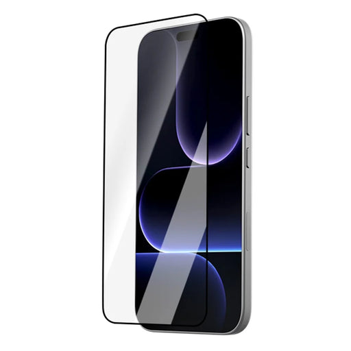 LEREACH For Honor 600 Lite 5G Tempered Glass Full Screen Protector Anti-Fingerprint Film with Dust-Free Installation Tool - Black - 2
