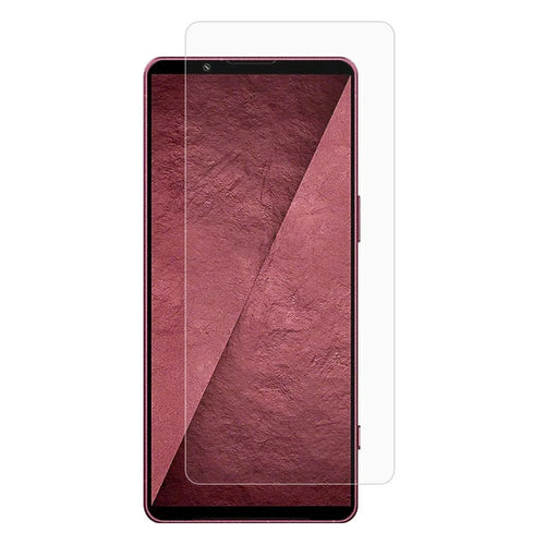 For Sony Xperia 1 VIII Screen Protector 0.3mm Arc Edge Tempered Glass Film, Not Complete Coverage - Transparent - 1