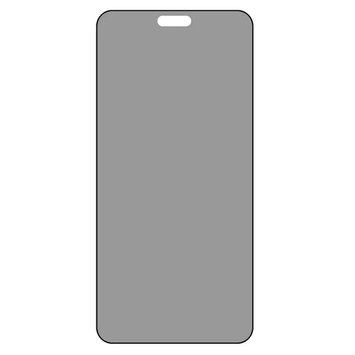 AMORUS For Honor 600 Lite 5G Anti Spy Tempered Glass Film 2.5D Silk Printing Full Glue Full Screen Protector - Black - 2