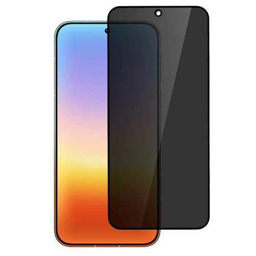 For Huawei Pura 90 Pro Max 180 Degree Anti-Peep Tempered Glass Black Edge Privacy Protection Full Screen Protector, Full Glue - Black - 1