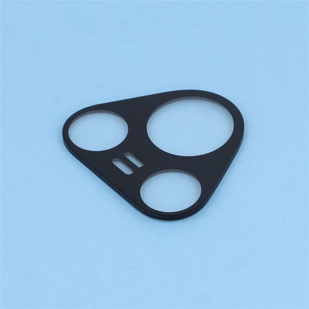 2Pcs For Huawei Pura 90 Pro Full Coverage Camera Lens Protector Silk Printing Tempered Glass Lens Film 3D Arc Edge - Black - 5
