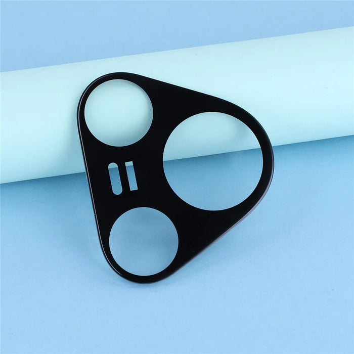 2Pcs For Huawei Pura 90 Pro Max Full Coverage Camera Lens Protector Silk Printing Tempered Glass Lens Film 3D Arc Edge - Black - 4