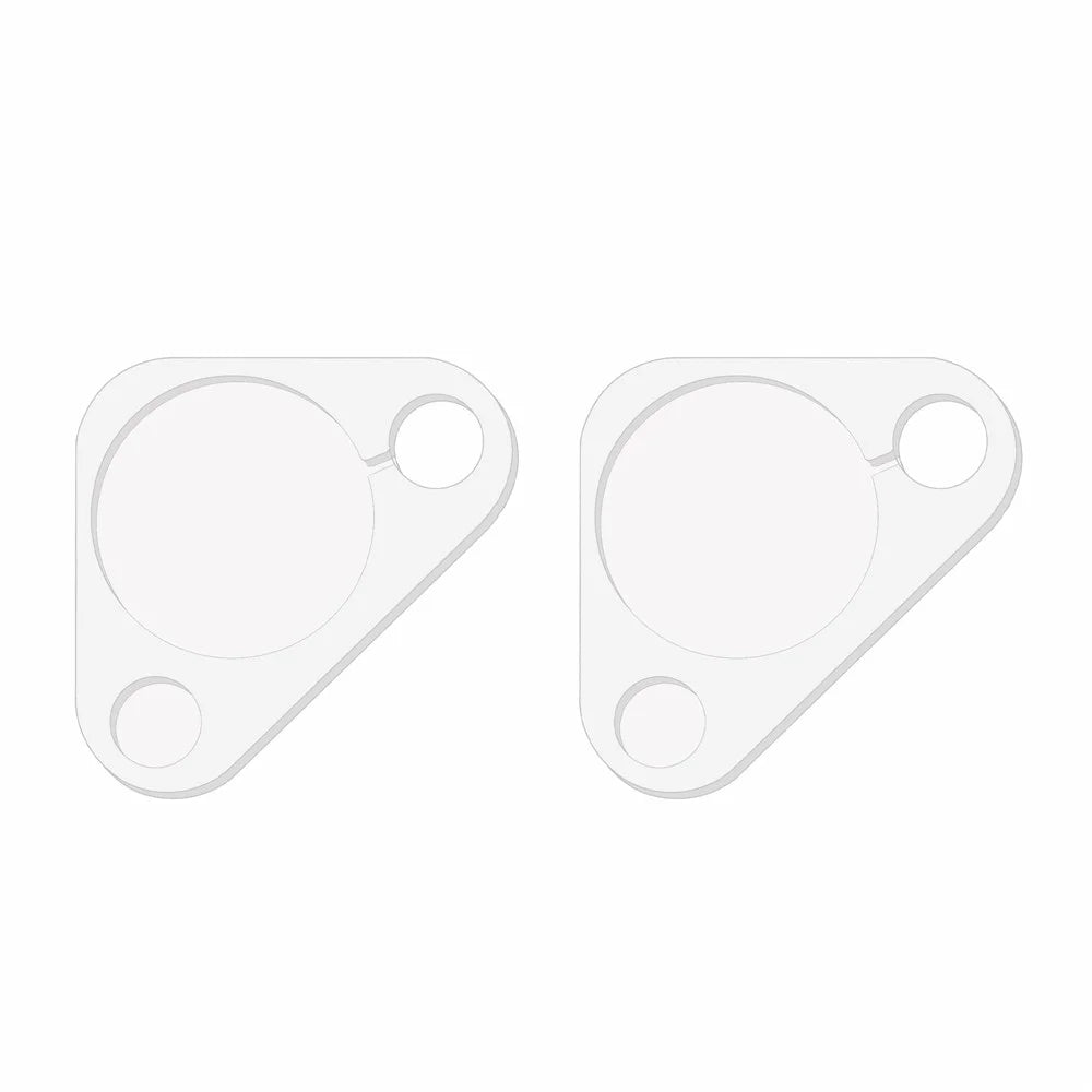 2Pcs For Huawei Pura 90 Full Coverage Camera Lens Protector 3D Arc Edge Anti-Scratch Tempered Glass Lens Film - Transparent - 2