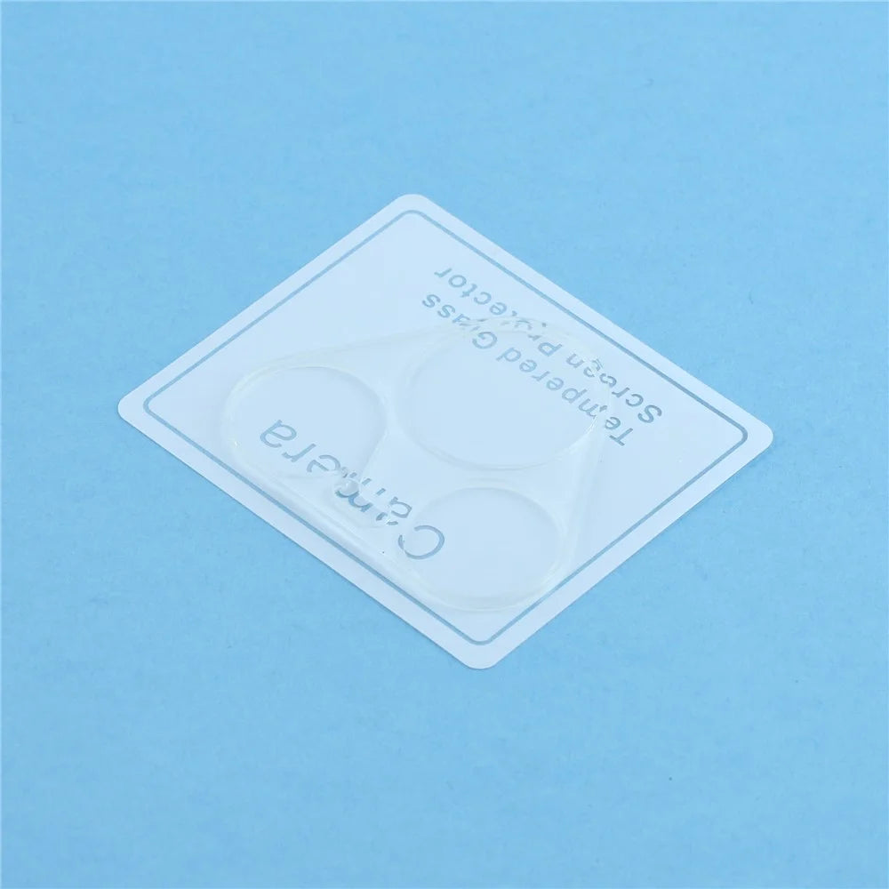 2Pcs For Huawei Pura 90 Pro Full Coverage Camera Lens Protector 3D Arc Edge Anti-Scratch Tempered Glass Lens Film - Transparent - 4