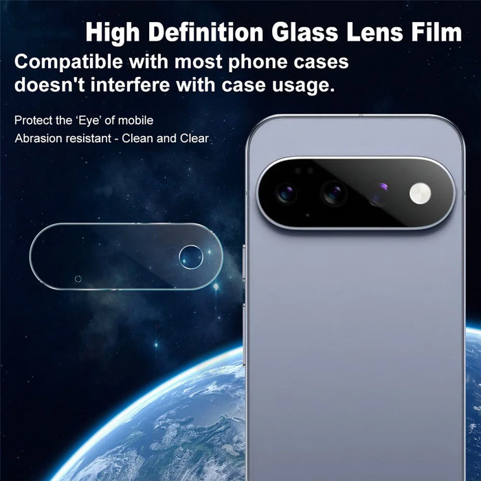 IMAK For Google Pixel 11 Pro Camera Lens Protector Slim Tempered Glass Full Coverage Lens Film - Transparent - 3