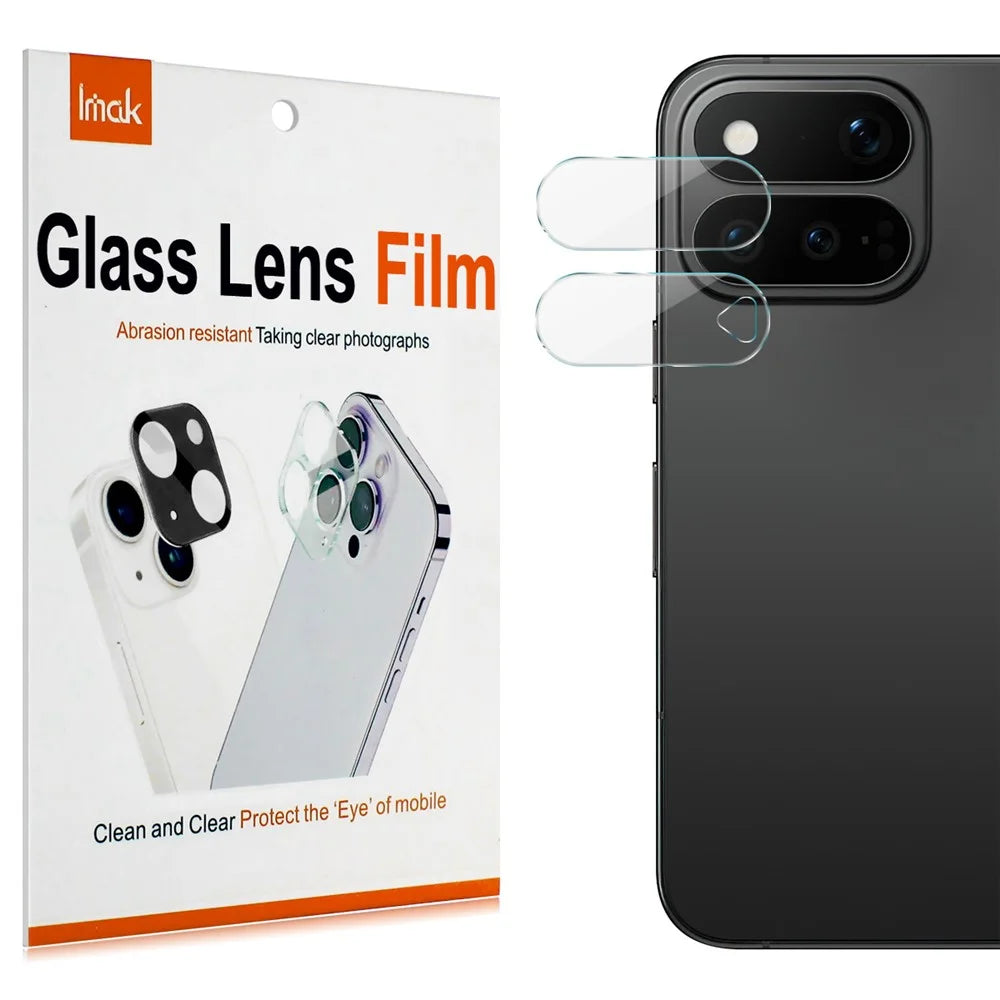 IMAK For Google Pixel 11 Pro Fold Camera Lens Protector Slim Tempered Glass Full Coverage Lens Film - Transparent - 1